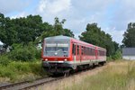 Endlich ließ sich auch mal die Sonne blicken während 628 644.-5 als RB32 soeben den Haltepunkt Dingden verlassen hat und weiter gen Wesel fährt.

Dingden 02.07.2016