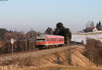 628 543-6 als RE 22313 (Rottweil-Neustadt(Schwarzw)) bei Löffingen 15.2.17