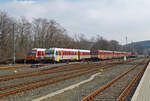 Im Jahr 2006 waren auf der Taunusbahnstrecke nach Grävenwiesbach neben den VT2E auch noch die bei der DB als Baureihe 628 bekannten Triebwagen unterwegs.