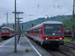 Gerade verlassen die 628/928 230 und 247 Neckarelz als Ersatzverkehr.