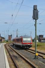 628 695 als RE 6 nach Lübeck ? in Pasewalk 20.07.2014