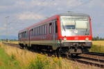 928 593 DB Regio in Radldorf am 11.07.2012.