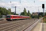 Am 25.08.2015 fuhr SOB 928 567/628 567 zusammen mit SOB 928 434/628 434 und SOB 628 433/928 433 durch München Heimeranplatz in Richtung Hauptbahnhof.