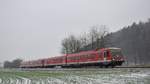 Seit Anfang des Jahres sind wegen Fahrzeugmangel wieder 628er im Weschnitztalbahn unterwegs.