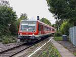 628 472 Anfang Oktober 2019 bei der einfahrt in Hemmersdorf(Saar) als RB nach Dillingen(Saar)