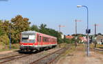 628 561-2 als RB81463 (Wörth(Rhein)-Lauterbourg) in Lauterbourg 21.9.20