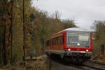 628 507 am 4.11.12 als RB 47 in Remscheid-Güldenwerth.