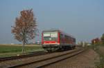 628 532 fuhr am 23.10.12 durch Neuss-Holzheim.