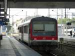 928 662 steht hier am 20.08.2013 im Düsseldorfer Hbf zur Fahrt nach Köln Messe/Deutz bereit.