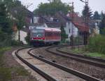 Einmal in der Woche werden auf der Niedtalbahn Dillingen Saar - Niedaltdorf die Triebwagen getauscht.