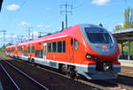 Zwei DB Pesa Link, die Triebzüge 632 602 + 632 613 auf der Fahrt nach Polen zum Herstellerwerk, nach den immer noch verheerenden Störungen an den Fahrzeugen (Software-Probleme und vieles