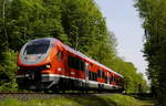 633 004 auf der Dreieichbahn Dieburg - Frankfurt bei Dreieich-Sprendlingen.