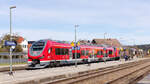 633 041+xxx als RE74 Kempten-München am 07.11.2021 in Biessenhofen. 
