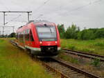 640 001,als RB Barth-Stralsund,am 03.Juli 2026,im Anschlu�bahnhof Velgast.