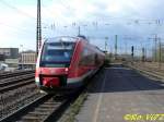 Seltene Gste in Witten: 640 025-3 und 640 024-6 auf Probefahrt. Witten Hbf. 16.04.2008.