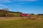 Zwei Alstom Coradia LINT 27 in Doppeltraktion (640 012 und 640 014) fahren am 20.03.2014 als RB 93 (Rothaarbahn) die Verbindung Bad Berleburg - Erndtebrück - Kreuztal - Siegen, hier kurz vor dem Haltepunkt Hilchenbach-Lützel. 

Er fährt hier auf der KBS 443  Rothaarbahn  bei km 22,5, auf dieser Strecke gibt es noch Telegrafenleitungen. Ab 2015 werden sich hier die Farben der Triebwagen stark verändern, denn dann betriebt die HLB  (Hessischen Landesbahn) das Dieselnetz in der Region.