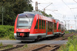 640 016 als RB 43 nach Dortmund Hbf. durchfährt Gelsenkirchen-Bismarck 29.6.2016