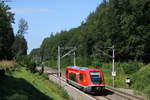 641 013-8 als RB 19719 (Schaffhausen-Singen(Htw)) bei Gottmadingen 11.8.19