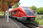 641 001 mit RB 16817 nach Querfurt in Frankleben am 18.06.2023.