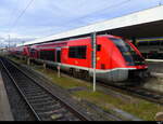 DB - TW 641 017 + 641 031 + 641 015 im Bhf.