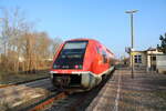 DB 641 029  Neuenmarkt-Wirsberg  als RB 16287 von Mühlhausen (Thür) nach Erfurt Nord, am 23.03.2026 beim Halt in Gispersleben.