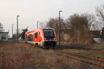 DB 641 029  Neuenmarkt-Wirsberg  als RB 16287 von Mühlhausen (Thür) nach Erfurt Nord, am 23.03.2026 bei der Ausfahrt in Gispersleben.