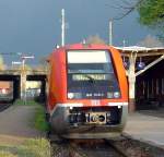 Frontansicht von 641 040-1, hier am 27.04.2005 in Smmerda.