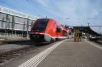 Bei diesem Walfisch handelt es sich um den 641 016. Am 3.10.09 verlie er den Bf Schaffhausen als RB, um seine Rckfahrt nach Erzingen im Baden anzutreten.