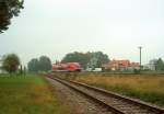 RB 16085 von Smmerda nach Groheringen, bei der Einfahrt in Klleda; 23.10.2009