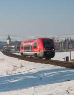 641 017 als RB 31259 (Erzingen (Baden) - Schaffhausen) am Kilometer 352,6.