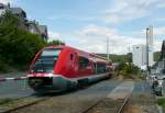 641 038 kommt am 18.8.11 als RB aus Saalfeld in Blankenstein an.