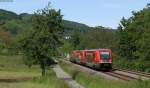 611 040-1;*** und ***  Wehr  als RB 26672 (Lauchringen-Basel Bad Bf) bei Dogern 17.5.12