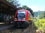 641 035 steht am 15.August 2013 als RB aus Frttstdt in Friedrichroda.