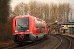 641 038 DB Regio im Haltepunkt Michelau am 05.01.2014.