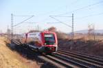 641 039 DB Regio bei Staffelstein am 24.02.2014.