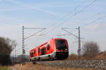 641 028 DB Regio bei Trieb am 25.02.2017.