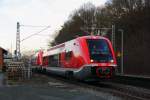 641 037 DB Regio im Haltepunkt Michelau am 05.01.2014.
