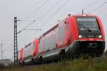 641 029 DB Regio bei Lichtenfels am 21.10.2015.