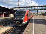 Am 24.06.17 kamen 2 642 als Rb aus Memmingen in Ulm Hbf an.