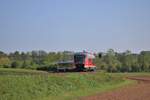 DB Regio 642 xxx mit zwei weiteren 642er am 30.04.19 in Schöneck Kilianstädten 