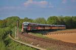 DB Regio 642 063 + 642 xxx + 642 xxx als RB34 am 30.04.19 in Schöneck Kilianstädten 