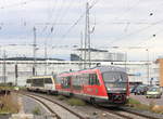 Am 18.10.2019 erreichen 642 686+624 als RE  Hohenloheexpress  Crailsheim-Heilbronn ihren Zielbahnhof auf Gleis 1 und werden nach einer kurzen Weiterfahrt die Rückfahrt antreten. Beide Fahrzeuge sind entsprechend dem neuen Verkehrsvertrag bereits ausgerüstet und verfügen über Nettigkeiten wie WLAN, Steckdosen und moderne Fahrgastinformationssysteme. Ihre Vorgänger und zeitweiligen Mitstreiter der Baureihe 628 haben sich knapp zwei Monate vor Fahrplanwechsel bereits rar gemacht.