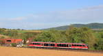 642 219/719 als RE Heilbronn-Crailsheim am 02.05.2020 bei Öhringen-Cappel. 