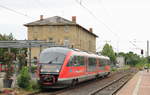642 663 als RE Heilbronn-Crailsheim am 06.06.2020 in Öhringen Hbf.