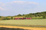 Unbekannter 642 als RE Crailsheim-Heilbronn am 13.06.2020 zwischen Öhringen und Bitzfeld. 