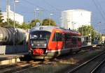 DB Sonderfahrt mit Desiro 642 543 am 05.09.2020 durch den Bf Anklam.