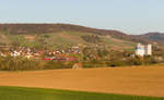 Unbekannter 642 als RE80 Crailsheim-Nürnberg am 23.04.2021 bei Scheppach.