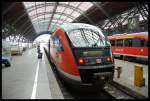 RB 16377 Steht Im Bahnhof Leipzig-Hbf Zur Abfahrt Nach Saalfeld(Saale)11.08.07