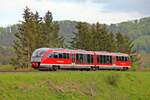 642 122 als RB4 (23025) von Kassel Wilhelmshöhe nach Korbach.
Volkmarsen 08.05.2023