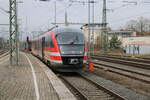 DB 642 148 als Probefahrt aus dem DB Werk Erfurt, am 10.04.2026 in Weimar.
